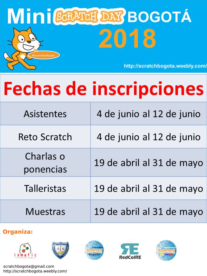 ScratchBogota's tweet image. #programacionparatodos en mini #ScratchDayBogota 2018 #ScratchDay #ScratchDay2018 #Scratch
