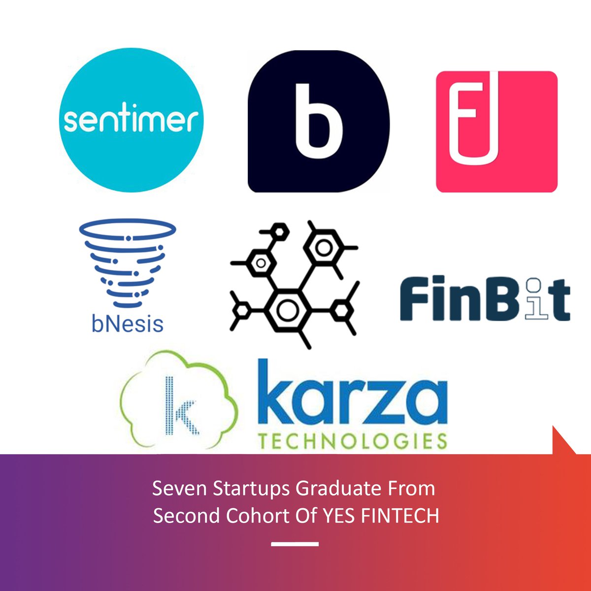 earlypad's tweet photo. Meet The 7 Startup Graduates Of YES FINTECH Autumn Cohort https://t.co/GNiJFQN0pg #earlybits #Sentimer @bNesis #Pingal #Karza #BalanceTechnology #Fyle #FinBit #startups #YESFintech https://t.co/Dnj6ifd7G2