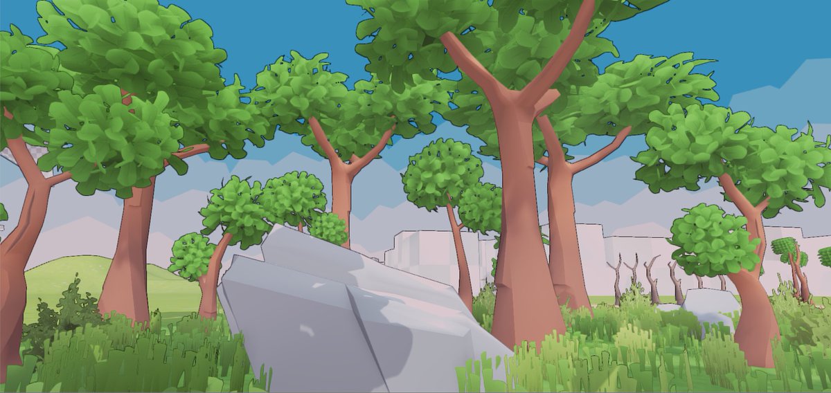 HarvestHandGame's tweet photo. We've been at it again with more flora assets!

Would you believe that everything is vertex coloured other than the grass and leaves?

#screenshotsaturday #indiedev #gamedev #madewithunity #HarvestHandsGame https://t.co/LUHR3uht3U