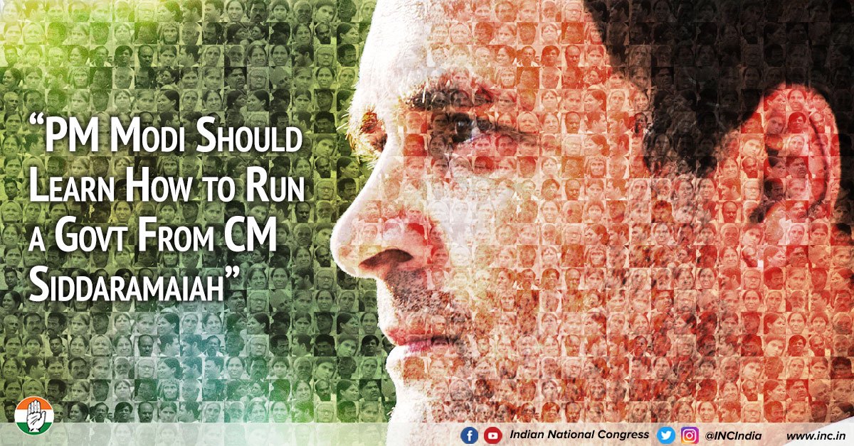 archansr's tweet photo. #KarnatakaVotesForCongress  shows the way to entire nation, Reject politics of hate, bigotry, communalism, corruption, divisiveness of team #MODIfiedReddyBros #YeddyReddy420 

#KarnatakaPrideSiddaramaiah #SiddaramaiahForCM https://t.co/ZOvorguGEU