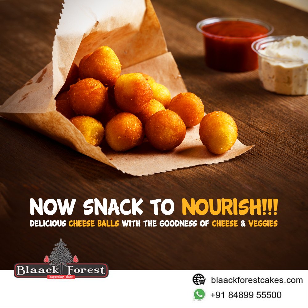 And it gets cheesy with every bite! Great start at Blaack Forest #LiveKitchen
Order Online at blaackforestcakes.com
Available only on #Chennai & #Tirunelveli

#LiveKitchen #BBQChicken #BlaackForest #foodie #food #Chefmode #relishious #wherechennaieats #cheeseballs
