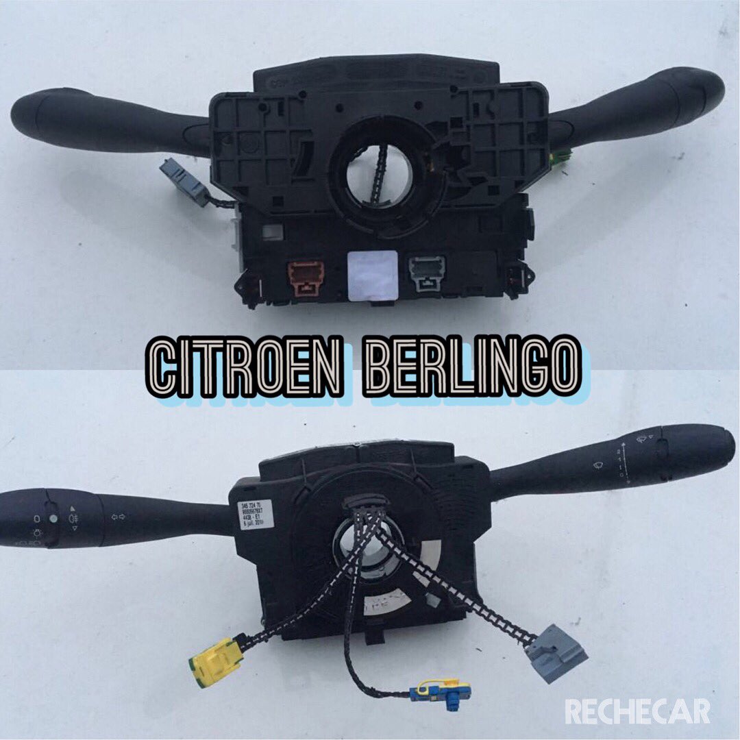 rechecar's tweet photo. Mando luces y anillo airbag CITROEN BERLINGO 1.9D año 2006 - @rechecar Canal youtube👉    https://t.co/6zNuaLPjez👈 #auto #car #desguace #despiece #coche #piezasdecoche #rechecar #recambio #recambios #motor #airbag #mandodeluces #mandoluces #citroenberlingo #berlingo #citroen https://t.co/8Uz7mKnCw4