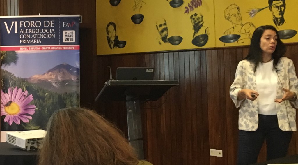 victmath's tweet photo. Técnicas diagnósticas y terapéuticas no validadas en #alergia #foodallergy por Dra @PalomaPozaG #FAAP2018 en #Tenerife https://t.co/aFqed9yXhn