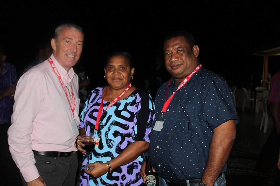 DigicelTO's tweet photo. The 5th Pacific Media Summit wrapped up in Nuku'alofa yesterday with a cocktail for Pacific journalists held at the Vakaloa Resort and hosted by Digicel.
Digicel was proud to sponsor the week-long summit.
#PacificMediaSummit #PINA #DigicelTonga #DigicelYourDataNetwork https://t.co/ihdyXt2xst