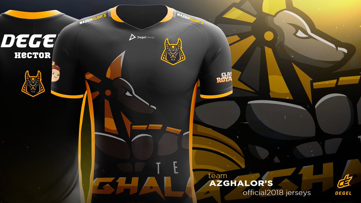 hectorvastr's tweet photo. NEW JERSEY FOR @TeamAzghalors 
Ahora toca el turno para este gran equipo que se esta preparando para las mejores competiciones mucho exito.
RT Y 🧡 https://t.co/EbkBo2Dvhv