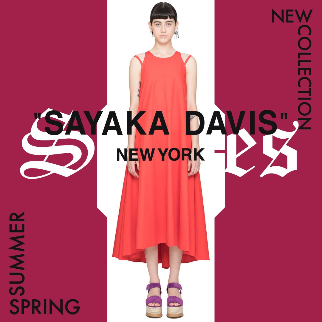 UR_OMOTESANDO's tweet photo. 【URBS】Spring Style Collection Vol.5

SAYAKA DAVIS(サヤカ・デイヴィス)

「身につけるものをひとつのアートとして、味わい深い日々を歩むための余白の美とエキサイトメントを」, エッジィなデザインが特徴。

SAYAKADAVIS Dress 
#ur_buyersselect #urbs#SAYAKA DAVIS
https://t.co/JYRLxEWG3L https://t.co/yDv3ZiOQzx