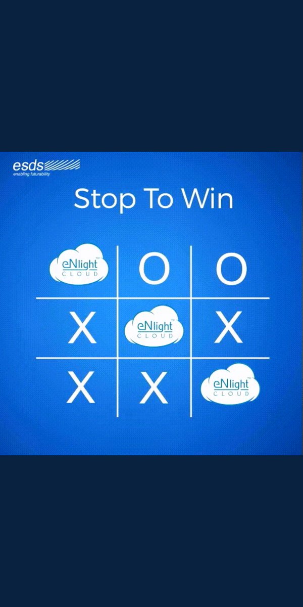 VaibhvWrites's tweet image. Herr is my entry team
#TicTacToe
#eNlightCloud
#EDSeNlight
@div8421 @Lazysadhvi @Vbsingh_mgs 
Done team