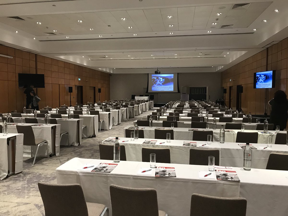 Getting set for a fab day ahead - hotel looking awesome, trade getting set and scones and cream on the menu once more #P2P2018 #BeInspired