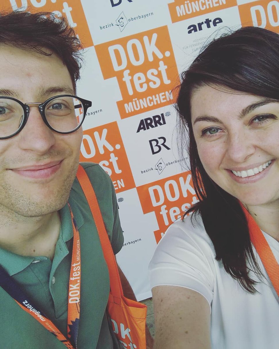 DublinDocFest's tweet photo. Team @dublindocfest have landed at this year's #dokfestmünchen.  Introducing the lovely Giacomo Tire - our communications officer - Giacomo is based in Paris and set up the Réalisateurs de Documentaires Paris. 
https://t.co/a6Jd6NmVPV

We can't wait for more docs!

#dokmünchen https://t.co/MCwTSG7eZM