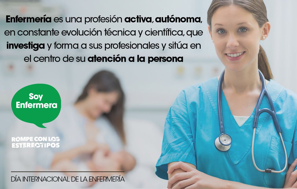 ¡¡Feliz #DíaDeLaEnfermería a todos los enfermeros y enfermeras!! 🎉

Por una #EnfermeríaVisible y sin estereotipos hoy y todos los días 👉 goo.gl/6jWzpG