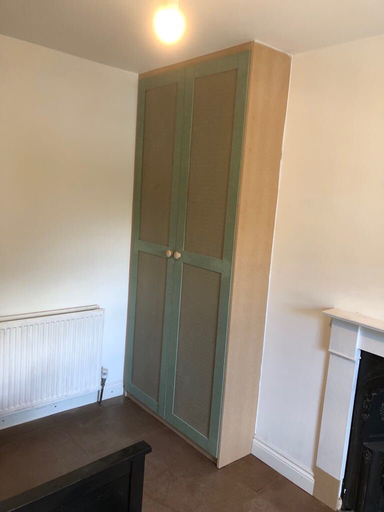 Aa Carpentry On Twitter Simple Alcove Wardrobe In Mdf Ready To