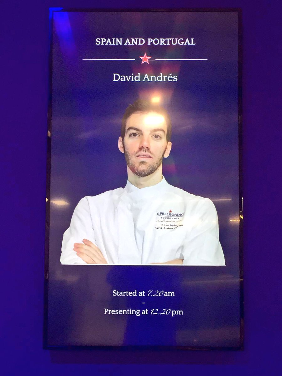 DisfrutarBCN's tweet photo. #DavidAndrés ya está preparando su plato para la final de #SPYoungChef2018 de @SanPellegrino.
¡Un orgullo que Oriol Castro le esté acompañando en esta aventura como mentor! ¡Mucha suerte! https://t.co/0QVIZyKbvv