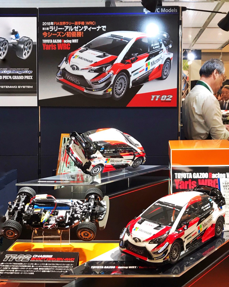 タミヤ בטוויטר タミヤ新製品 1 10電動rcカー トヨタ ガズー レーシング Wrt ヤリス Wrc Tt 02シャーシ 今シーズンのfia世界ラリー選手権を戦うトヨタのラリーカーが早くも登場 ヘッドライトケースやカナードなどは別部品 特徴的なドアミラーや 大型リヤ タミヤ בטוויטר タミヤ新製品 1 10電動rcカー トヨタ ガズー レーシング Wrt ヤリス Wrc Tt 02シャーシ 今シーズンのfia世界ラリー選手権を戦うトヨタのラリーカーが早くも登場 ヘッドライトケースやカナードなどは別部品 特徴的なドアミラーや 大型リヤ