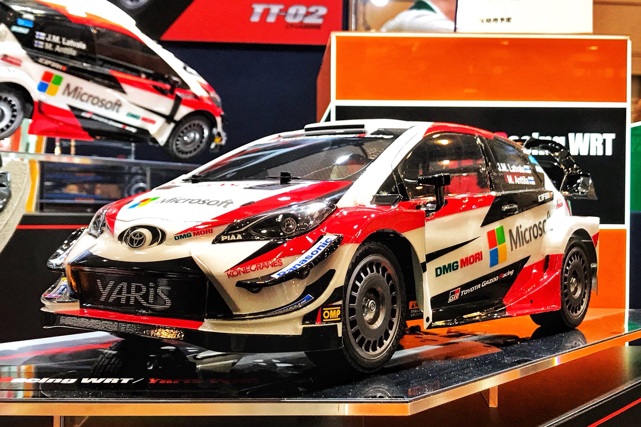 タミヤ 1/10電動RCカーシリーズ No.659 トヨタ ガズーレーシング WRT