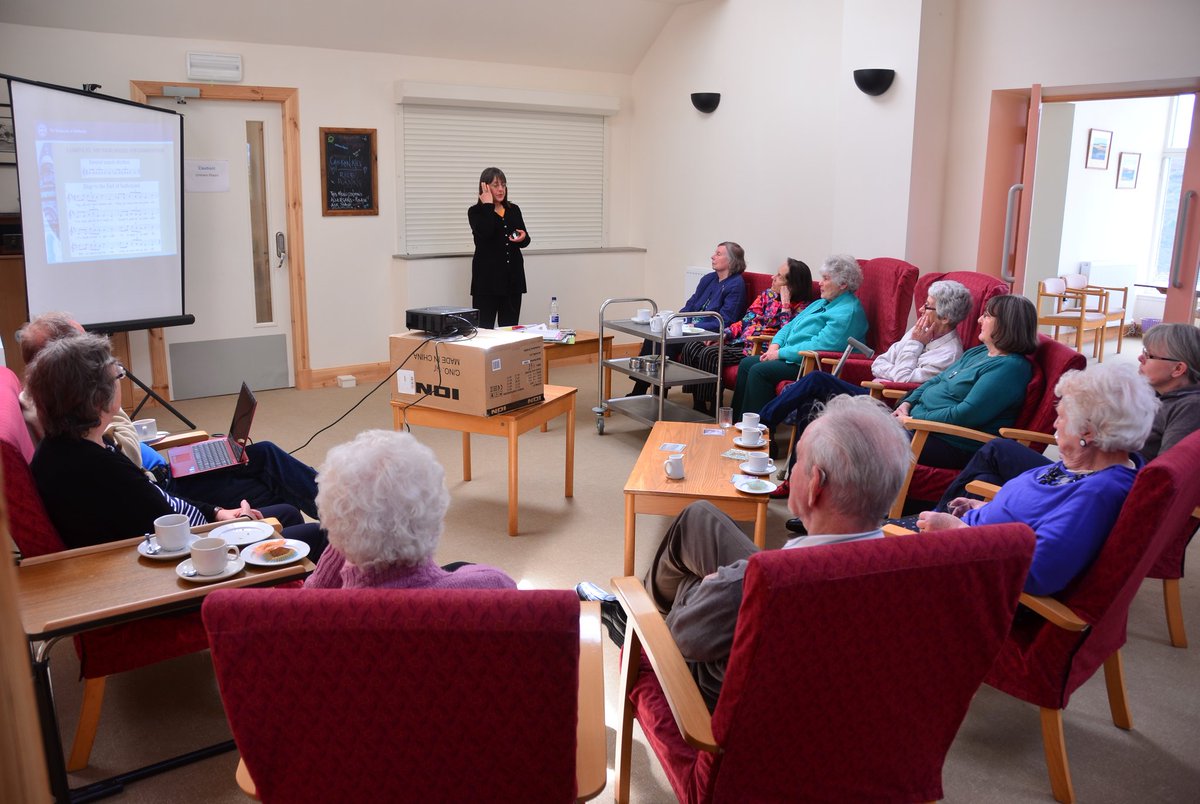 Our first talk from Dr Ellen Beard as part of our @RobDonnCountry project #Gaelic #poetry #highlandmuseums see our website or poster below for more events