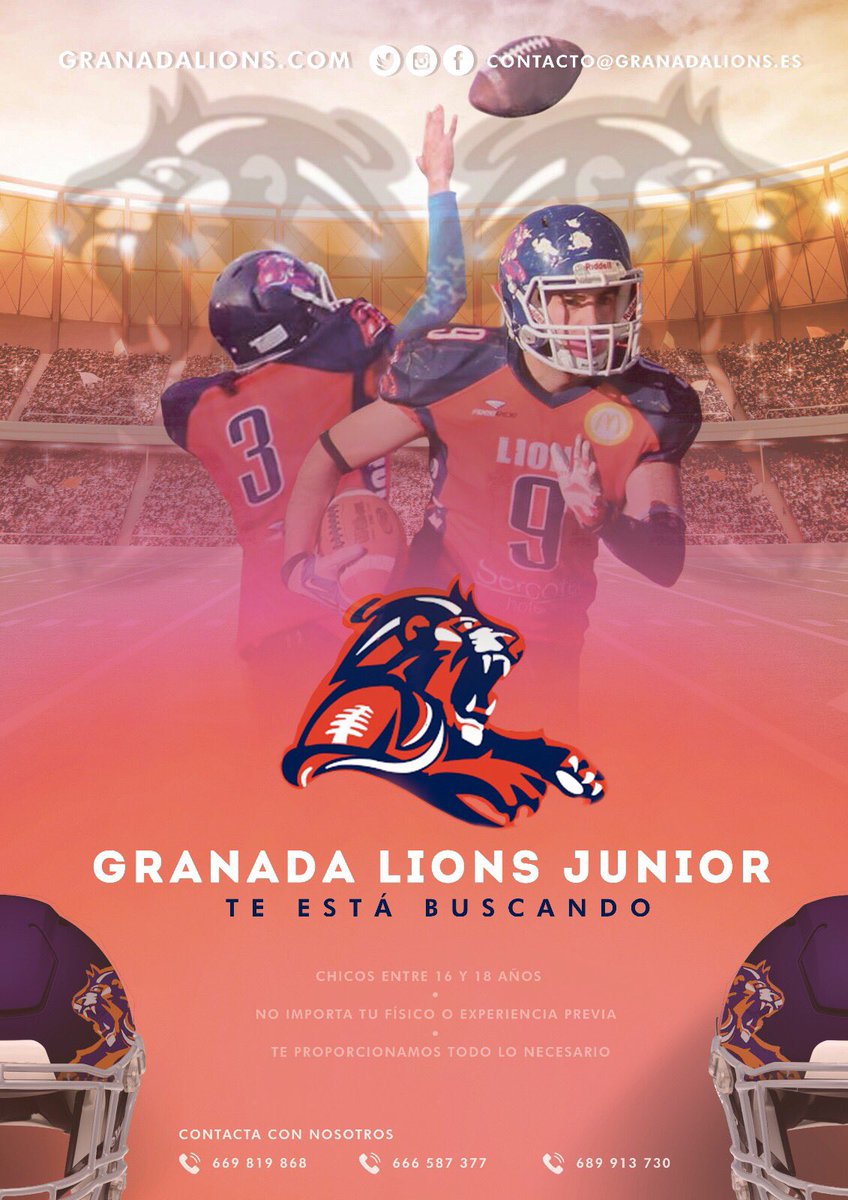 GranadaLions's tweet photo. Comenzamos a preparar la próxima temporada!!! 🦁 🏈 https://t.co/Ros5GuKNDy