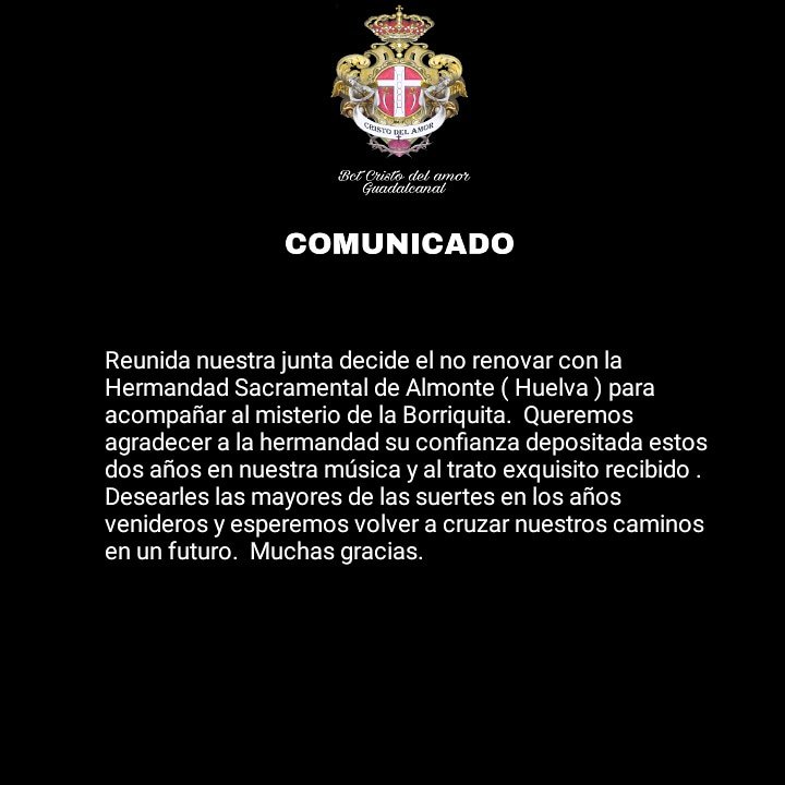 BCT Cristo del Amor tweet media