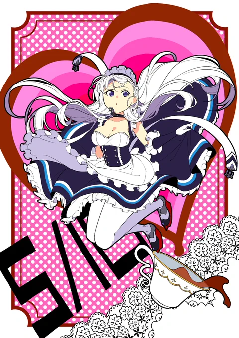 今日はメイドの日だそうですよベルファストさん
#メイドの日
#アズレン 
#アズールレーン 