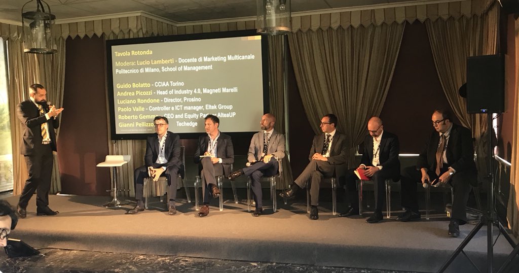 sboldrighini's tweet photo. @_rgemma_ CEO di @alteaupsrl interviene alla tavola rotonda insieme a 2 nostri clienti: Luciano Rondone, General Manager di #PROSINOsrl, e a Paolo Valle, Controller e ICT Manager di #ELTEKgroup per presentare come insieme stiamo affrontando un viaggio nella #DigitalTransformation https://t.co/Z7Ztc3hhYG