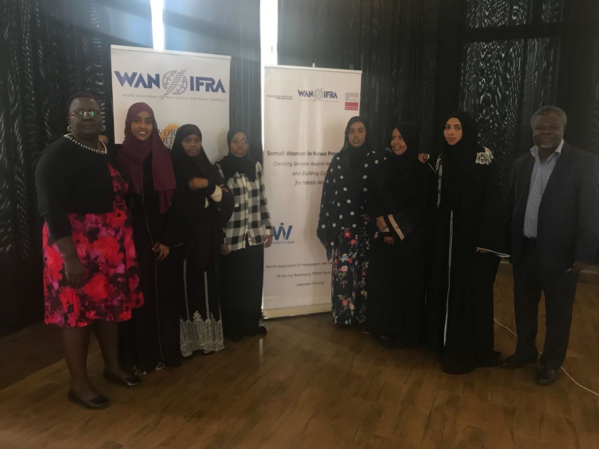 WanifraWIN's tweet photo. Continuing an outstanding week in Nairobi, Women In News is hosting a Training of Trainers, as well as peer mentoring sessions for WIN Somali participants over the next couple of days. #WINners https://t.co/vWP20xIEYF