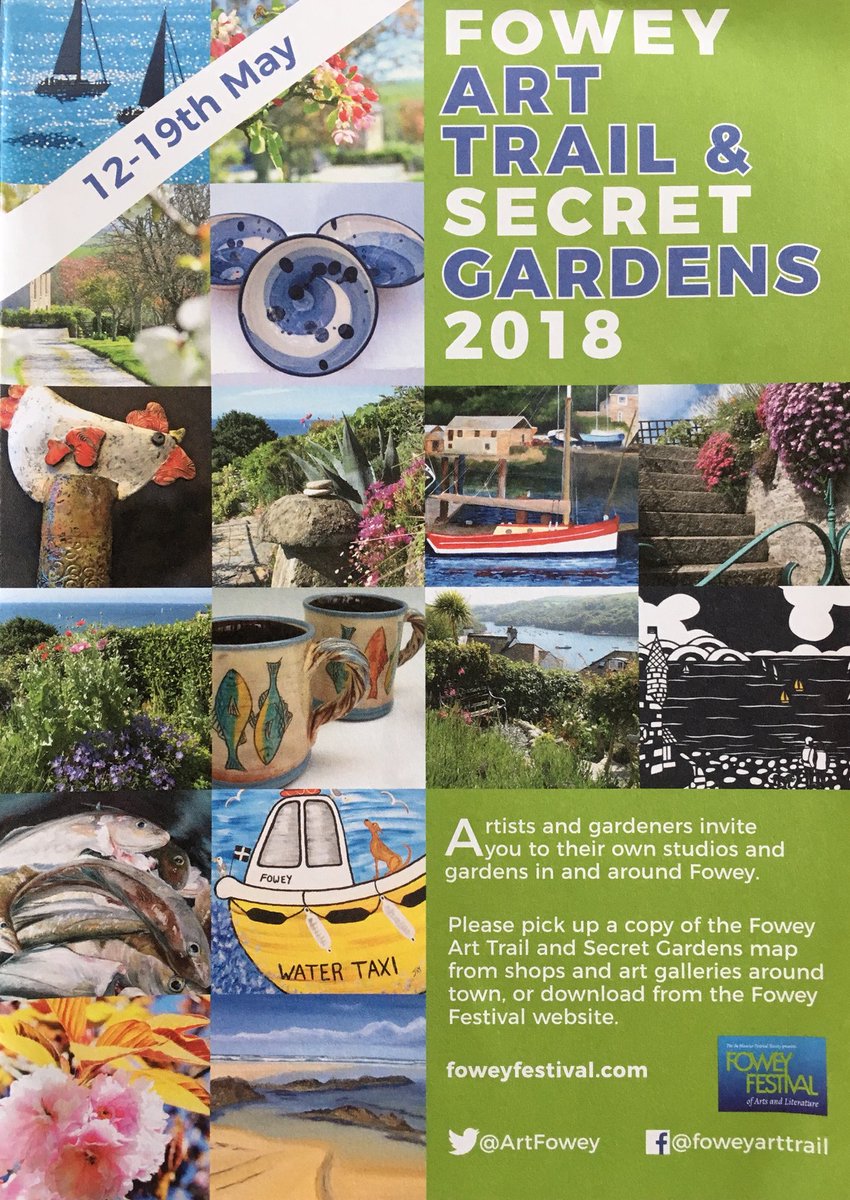 cornishpapercut's tweet photo. Over 20 artists, 16 venues @FoweyArtTrail starts Sat. @gdcornwallguide @Come2Cornwall @cornwallwhatson @Devon_Cornwall https://t.co/IvZS92Z35h
