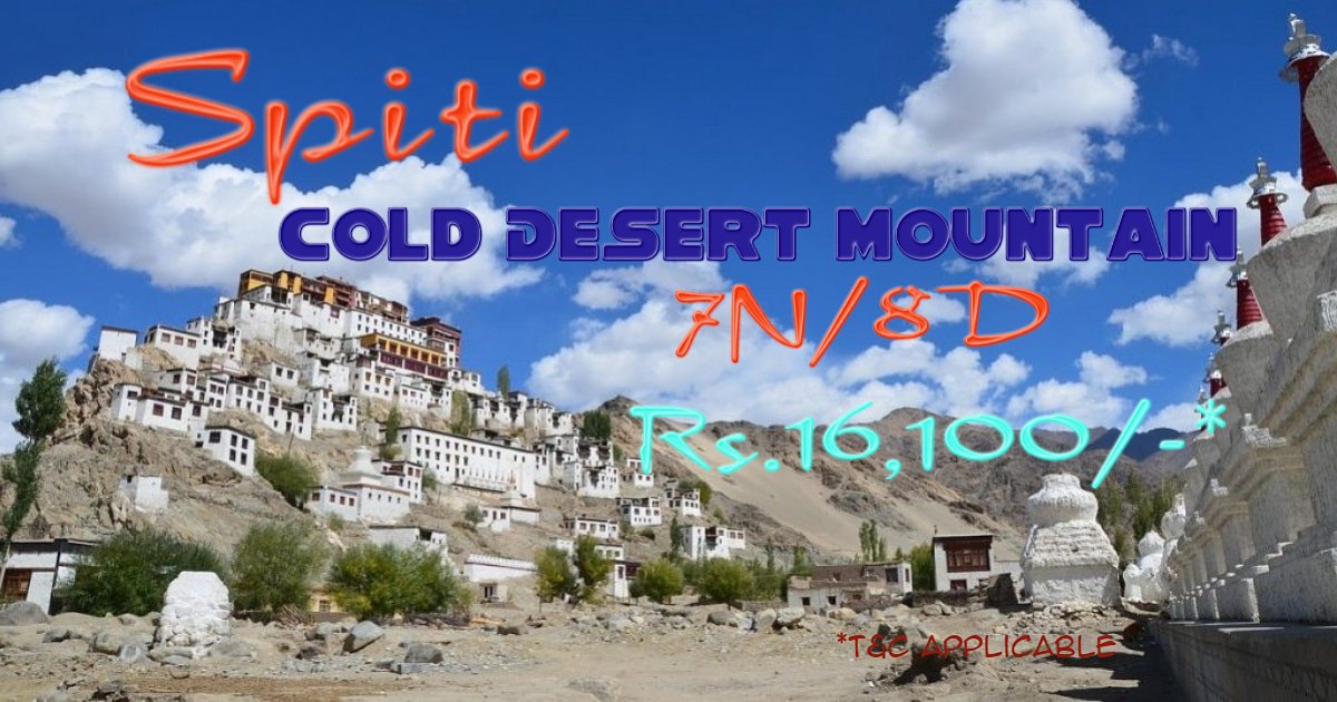 ExploreDreamz's tweet photo. Enjoy #spitivalley which is also know as #colddesertmountains. Beat the heat this #summers by visiting #spitivalley for only INR 16,100/- per person. 
For more information call us +91 8291202255 https://t.co/tmllMYghLv