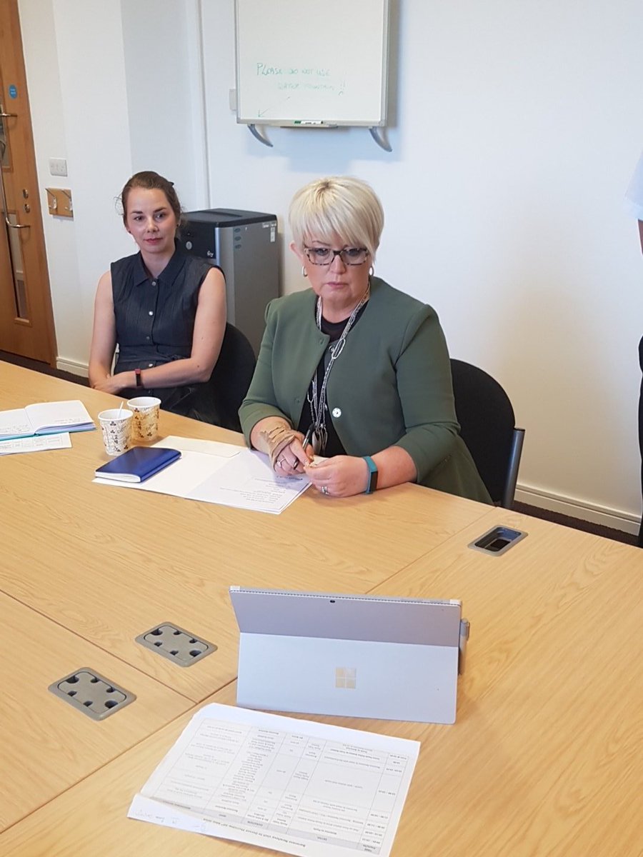 PCCDorset's tweet photo. MU My friend @lady10newlove has landed in @BoroughofPoole @dorsetpolice and we are showing her the #cutyourstrings video about coersive behaviour @imjones13 https://t.co/wGRA4TPsxf