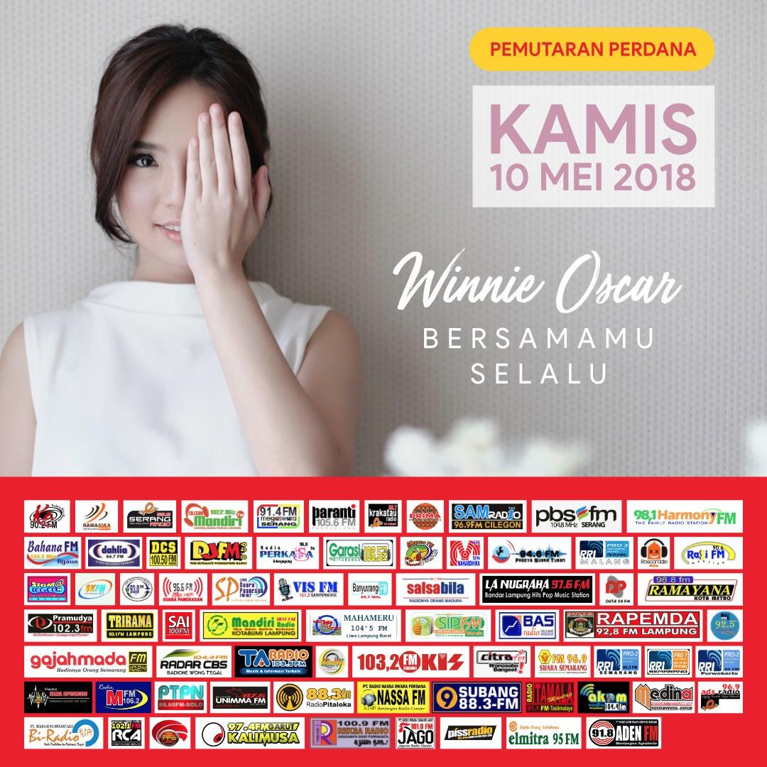 #pemutaranperdana Winni Oscar - Bersamamu Selalu | <a href="/nie_winawaty/">Winnie Oscar</a> <a href="/AgoesBlankon/">Pakdhe Blankon</a> 

#ReksaHitsIndonesia
MD : <a href="/DoniViol/">Doni Muhammad Irsyad</a> 
<a href="/mdjabarsquad/">MDJabarSquad</a>