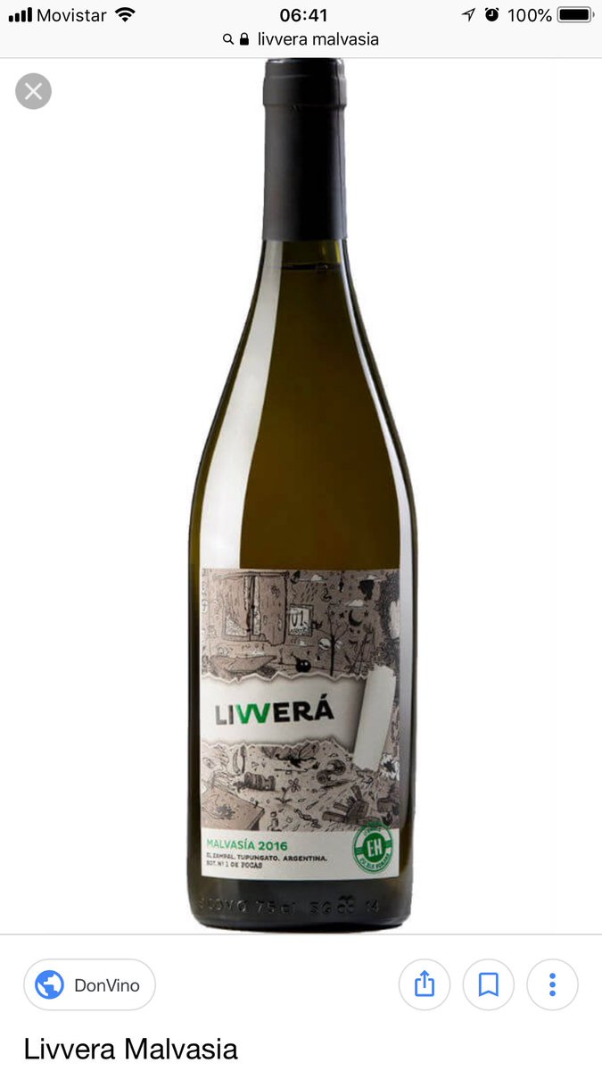 Congratulation <a href="/Germasera/">Germán Masera</a> , I really enjoyed this cloudy #malvasia The young generation of Argentine winemakers is amazing!!!