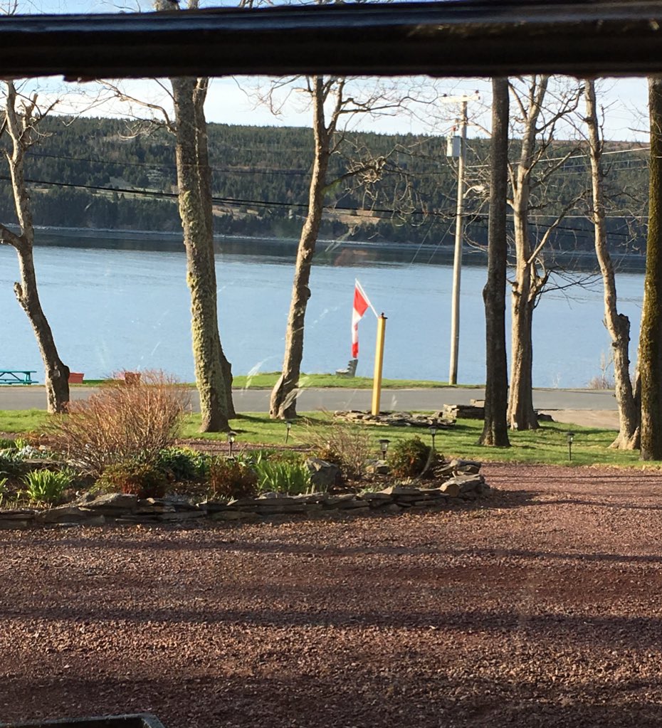 TheRoseManorInn's tweet photo. Not a breath of wind here in HG this morning. Getting our Hike on. @LegendaryCoasts @DestinationSJ @ExploreNL @NLtweets @HospitalityNL #piratespath #gohg @HarbourGrace1 https://t.co/gjDnr6LeHE