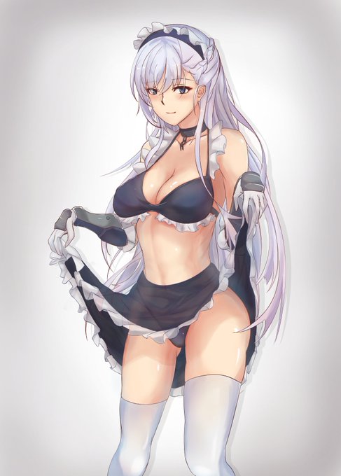 Belfast is the best!☺️

#メイドの日 
#アズールレーン 