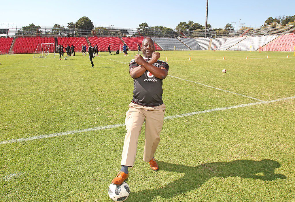 VodacomSoccer's tweet photo. The @Vodacom #BucsGetReady Team Camp experience is underway. Our winner, James is attending @orlandopirates training, he met the players and his being treated like a Buccaneer VIP. Hola Juju! https://t.co/xm3Fw6hcvo