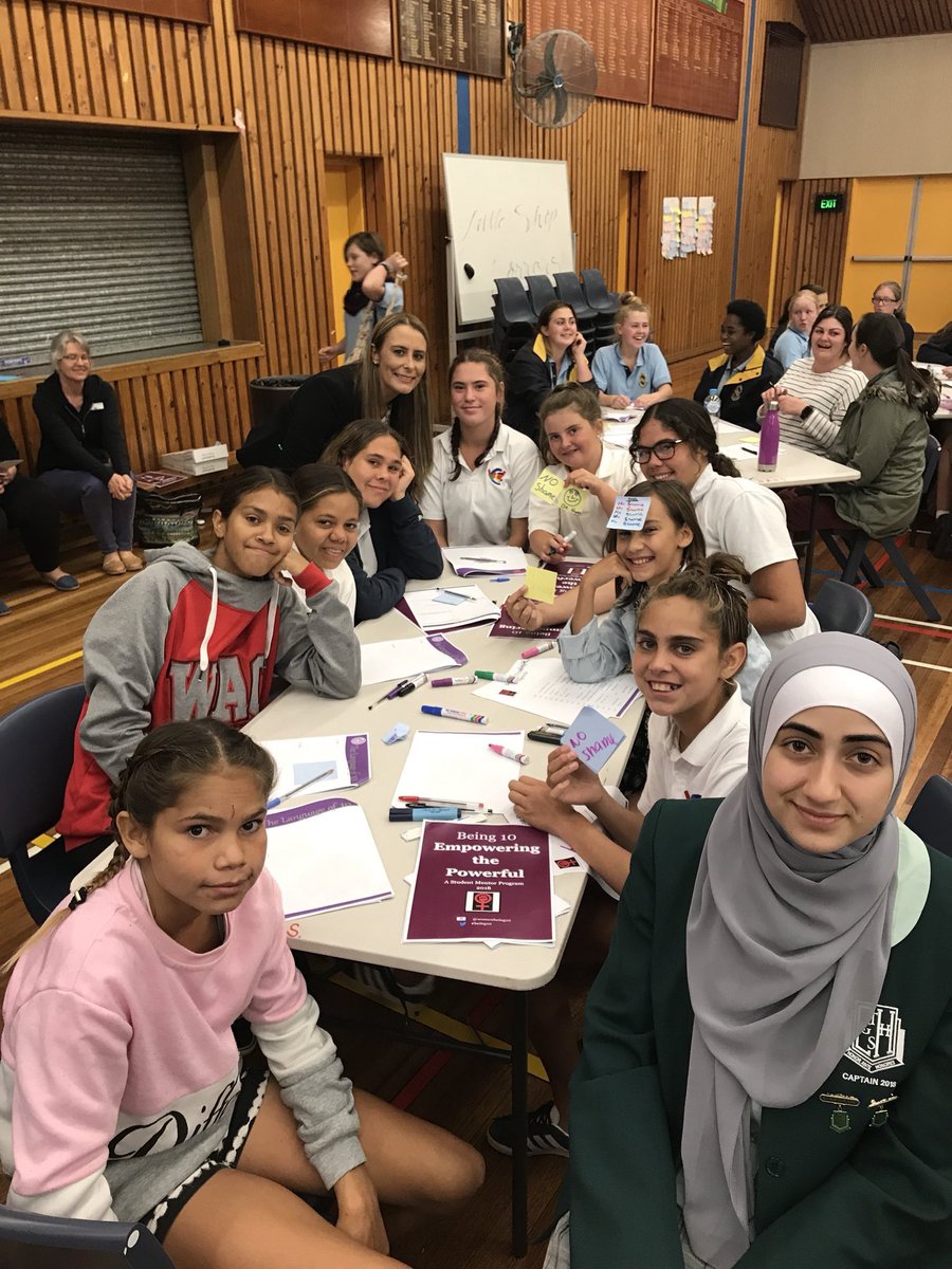 kylielcaptain's tweet photo. What an honour to present at the Being 10 Conference today. Over 160 girls from across NSW came together to discuss the importance of backing themselves and Dreaming Big. Thank you to @mserafim1 and the team for the opportunity to share and be inspired by our incredible girls. https://t.co/nshGvzIESt