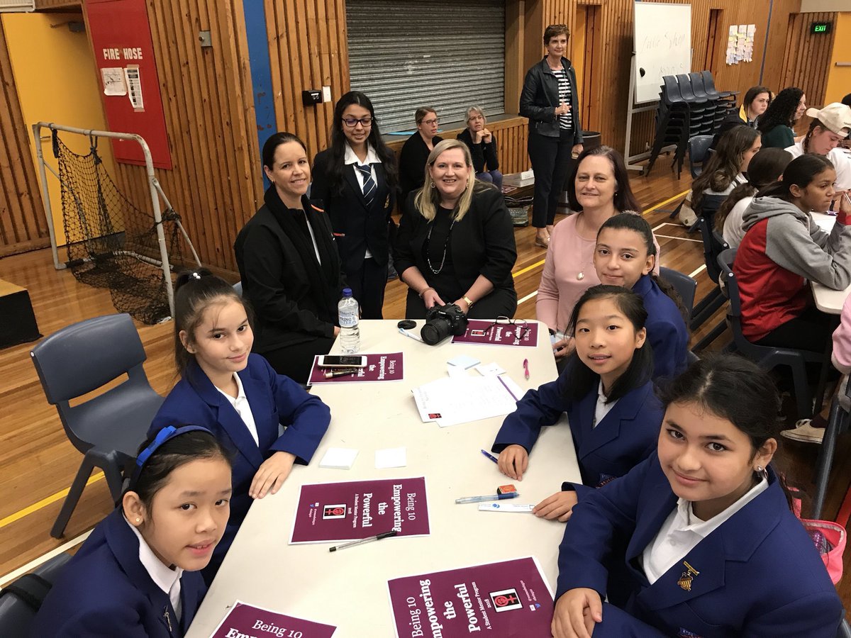 kylielcaptain's tweet photo. What an honour to present at the Being 10 Conference today. Over 160 girls from across NSW came together to discuss the importance of backing themselves and Dreaming Big. Thank you to @mserafim1 and the team for the opportunity to share and be inspired by our incredible girls. https://t.co/nshGvzIESt