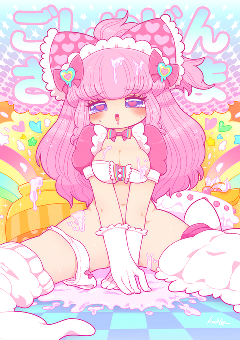 #メイドの日
ちょっぴりエッチなメイドさん✨ 