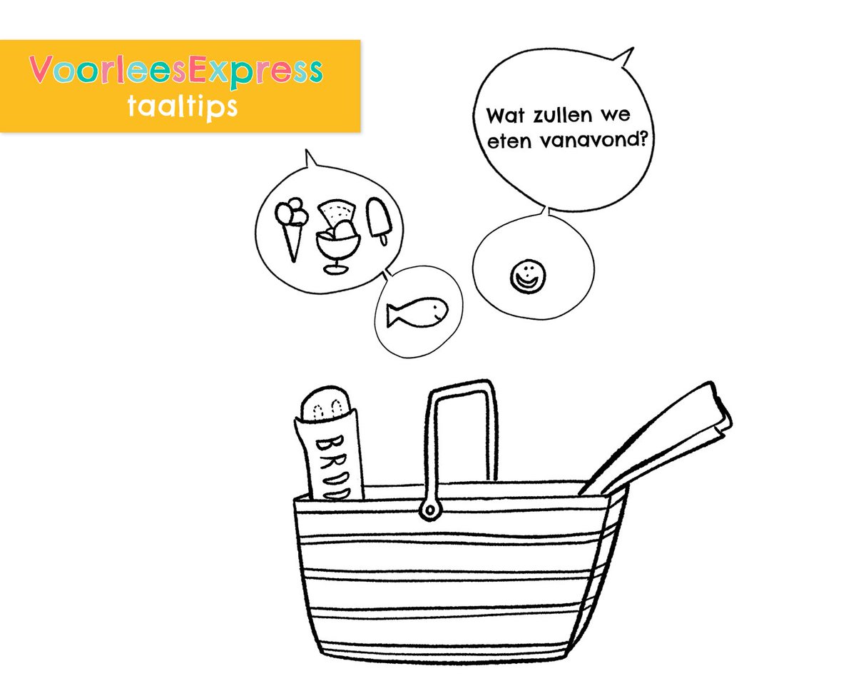 Door gesprekjes te voeren over dagelijkse dingen wordt de gesproken taal van een kind gestimuleerd. Doe bijvoorbeeld samen boodschappen 🍎🍿🍒🌶