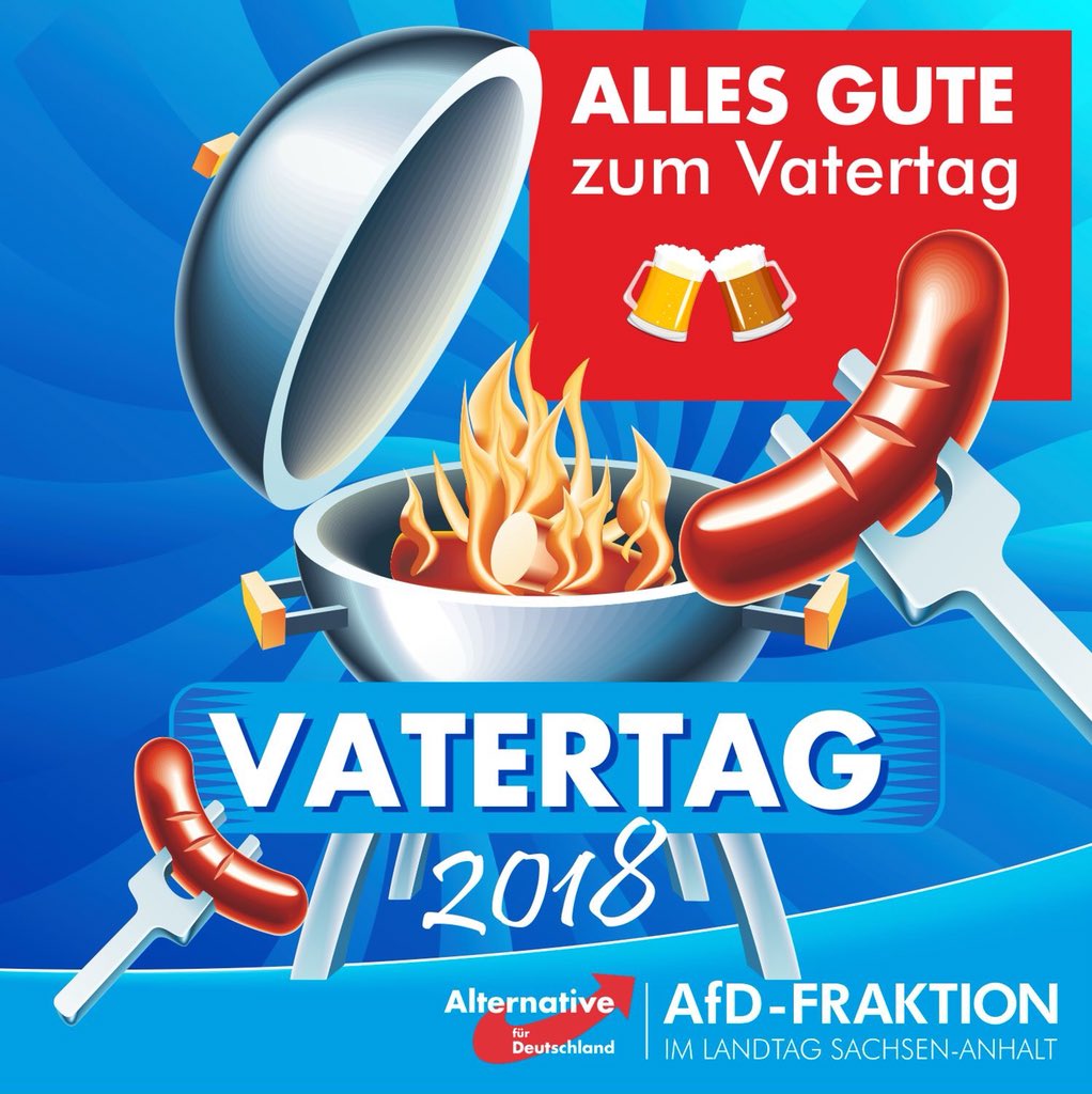 Alles Gute zum #Vatertag! 🌭🍻#Vatertag2018 #AfD #Magdeburg #SachsenAnhalt #LSA