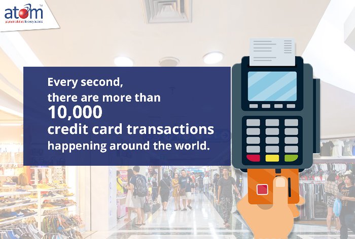 nttdatapayments's tweet photo. #DidYouKnow Every second, there are more than 10,000 #creditcard transactions happening around the world. Accept credit cards in store or on delivery. Get atom #CardSwipeMachine within 48 hours. https://t.co/fPnR6TH9zZ