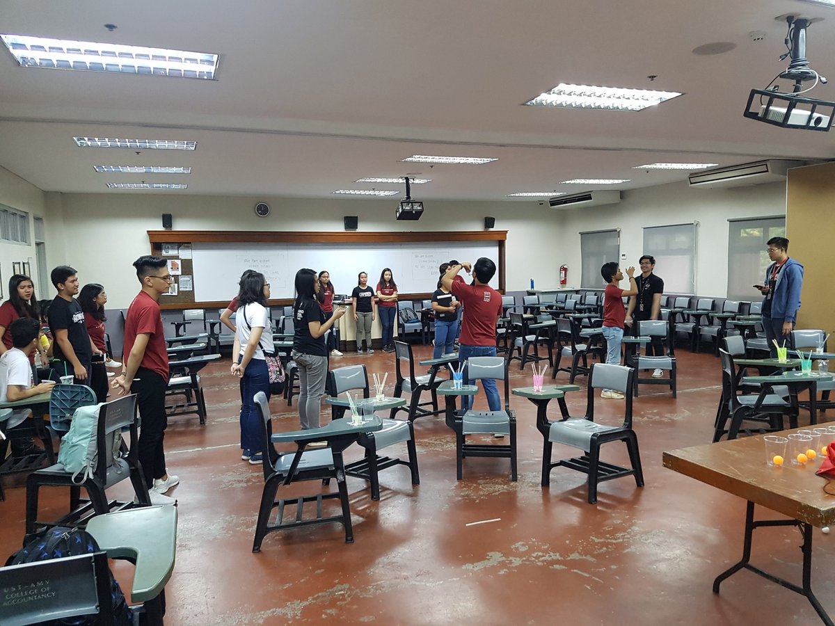 UST_ASC's tweet photo. Concentrate, adapt, and conquer! You got a MINUTE TO WIN IT!
#SIRKULO2018
#MOREthanNUMBERS https://t.co/G4Wg8egewl
