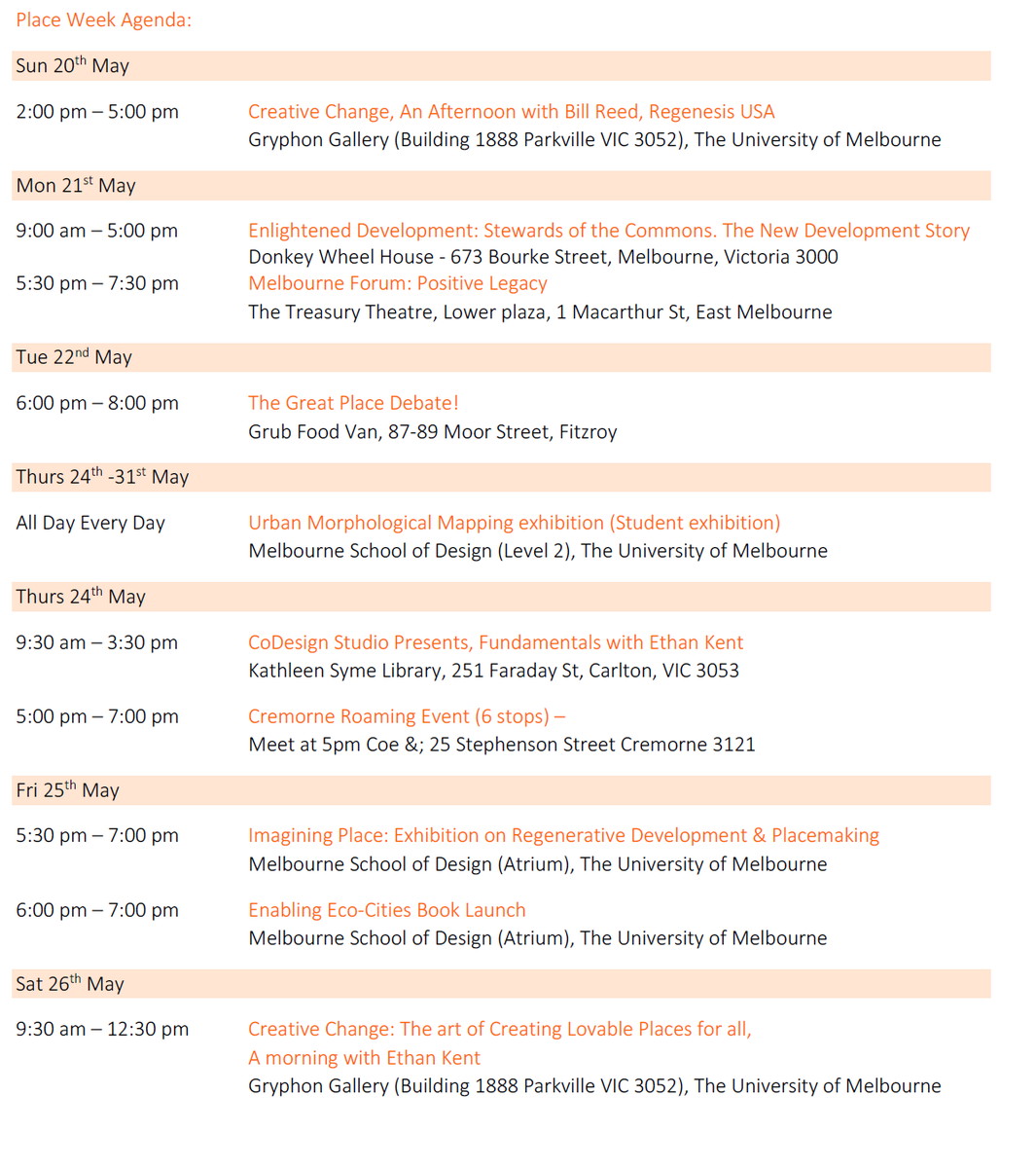 ebkent's tweet photo. #PlaceWeek May 20-26, demonstrates how Melbourne is leading on #placemaking locally and globally: https://t.co/E3mkMSVpe4 Thanks to @codesignstudio and @lucindahartley for bringing me to participate. https://t.co/UcKvKsSgOl