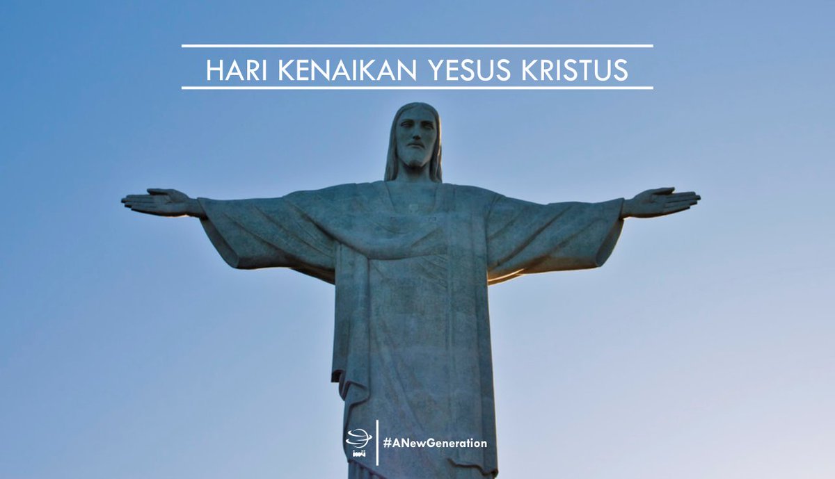 Selamat hari kenaikan Yesus Kristus. Semoga damai selalu menyertai kita.

#IMIKI #ANewGeneration #Yesus #YesusKristus