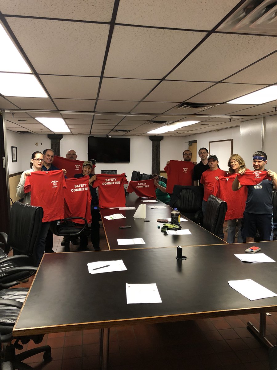 New t-shirts for the <a href="/LawnsideNight/">Lawnside Night Hub</a> Safety Committee Members.