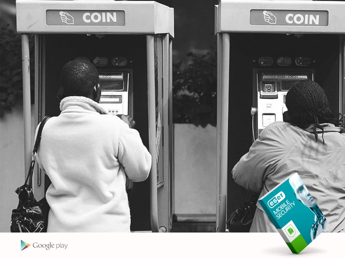 ESET_EA's tweet image. #TBT to a time when being unreachable was accepted, and when we were definitely smarter than our phones! 📲 Your smartphone makes life easier, and #ESETMobileSecurity is here to keep it secure. #AndroidWeek
