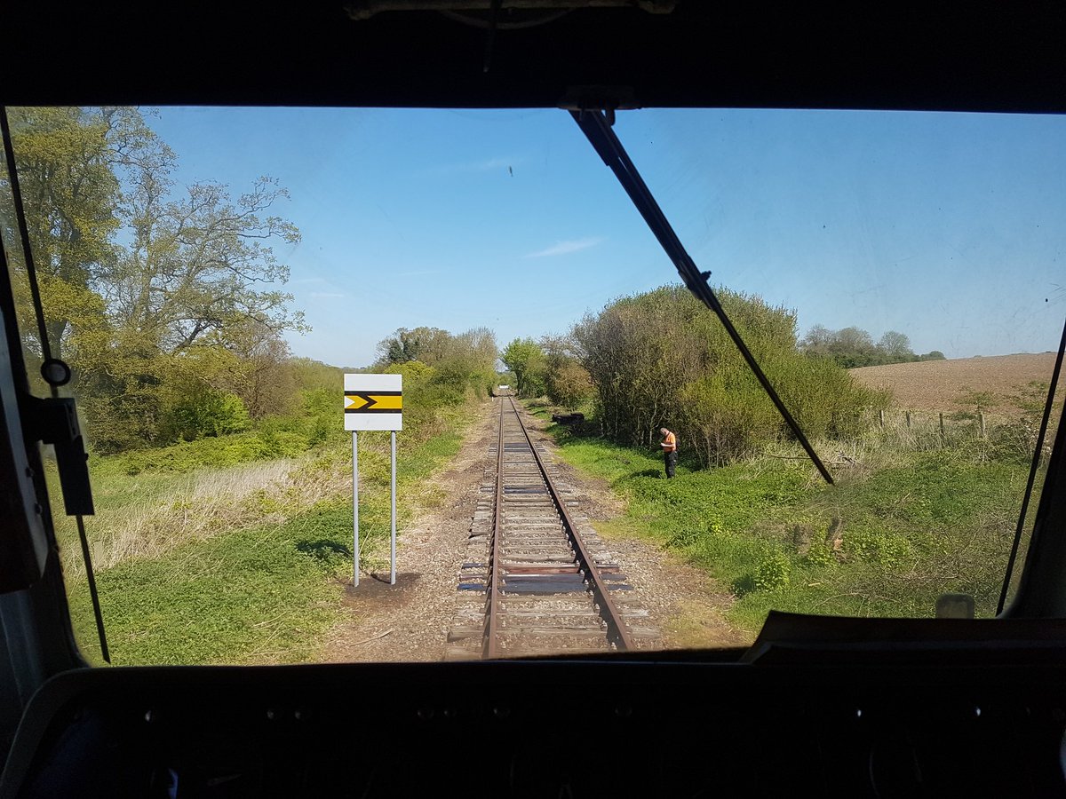 midnorfolkrly's tweet photo. Not long to go until we open another mile of the line northwards to public passenger trains. 
Saturday 19th May will also see the first Steam trains of our 2018 summer season. https://t.co/DBuOFHIR2E https://t.co/0pARqxMvko