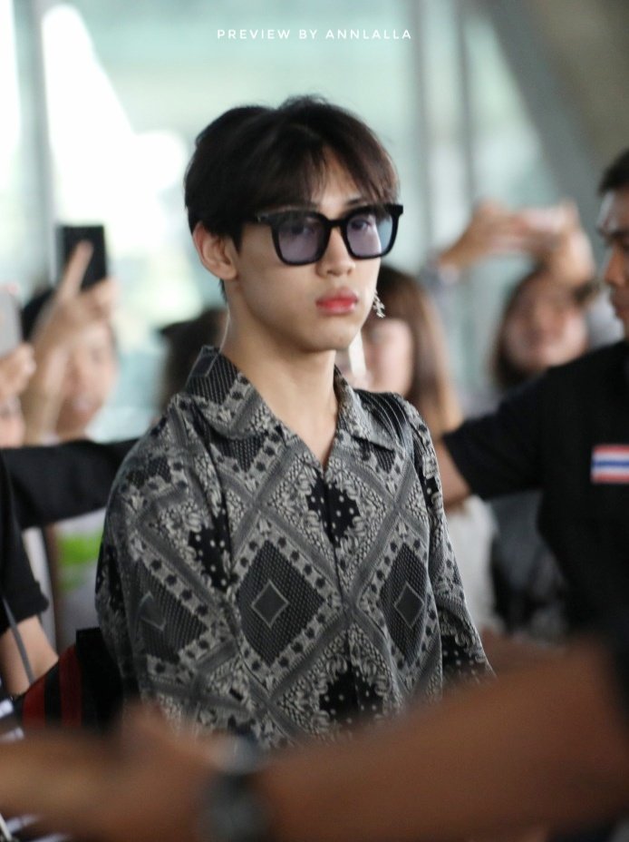 annlalla's tweet photo. 180510 🐍 #WelcomeGOT7toThailand 
#BamBam #뱀뱀 
#GOT7 #갓세븐 

เพิ่งตื่นรึป่าวคับลูกกกก งุ้ยๆ น่ารักมาก 👦 @BamBam1A https://t.co/hwtygASqKT