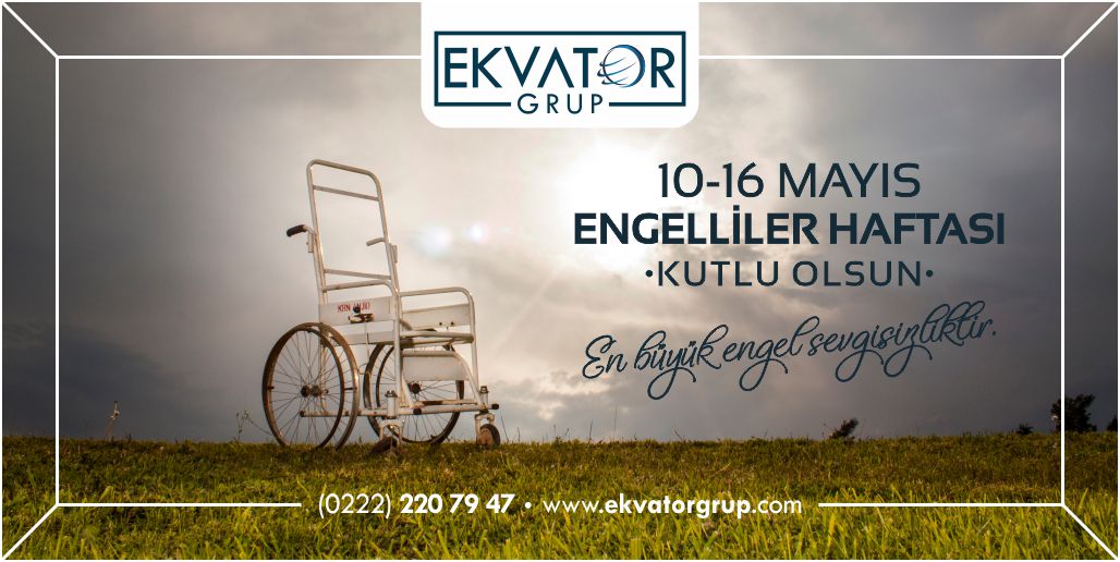 En büyük engel sevgisizliktir. 10-16 Mayıs Engelliler Haftası kutlu olsun.  #engellilerhaftası