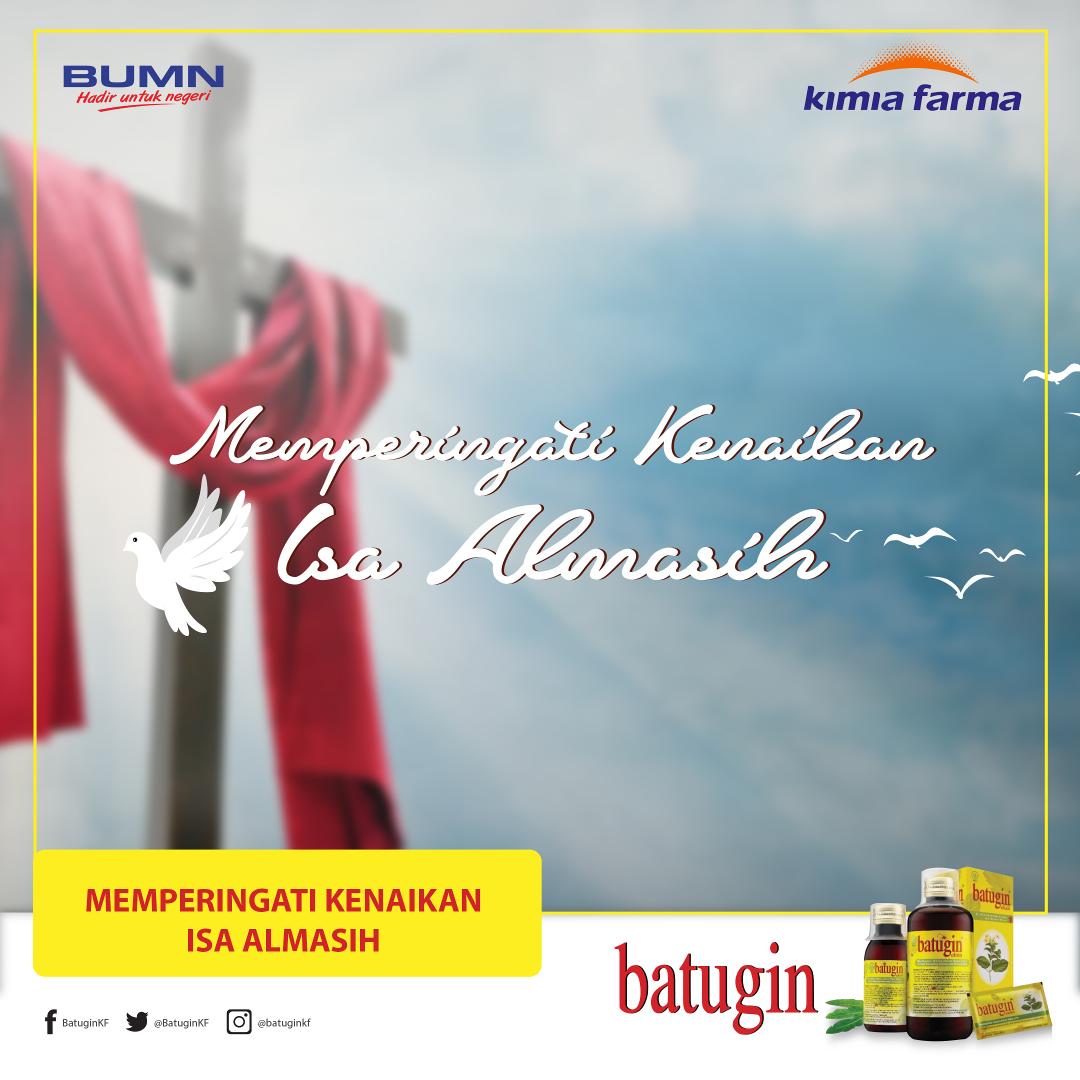 BatuginKF's tweet photo. Kristus menunjukkan kepada kita kasih tak berujung-Nya dengan memberikan nyawa-Nya untuk menebus dosa-dosa kita. Semoga cinta, kedamaian, dan kebahagiaan menyertai kita semua. Batugin mengucapkan Selamat Memperingati Kenaikan Isa Almasih. #batugin #KenaikanIsaAlmasih https://t.co/bUYHmiO8vn
