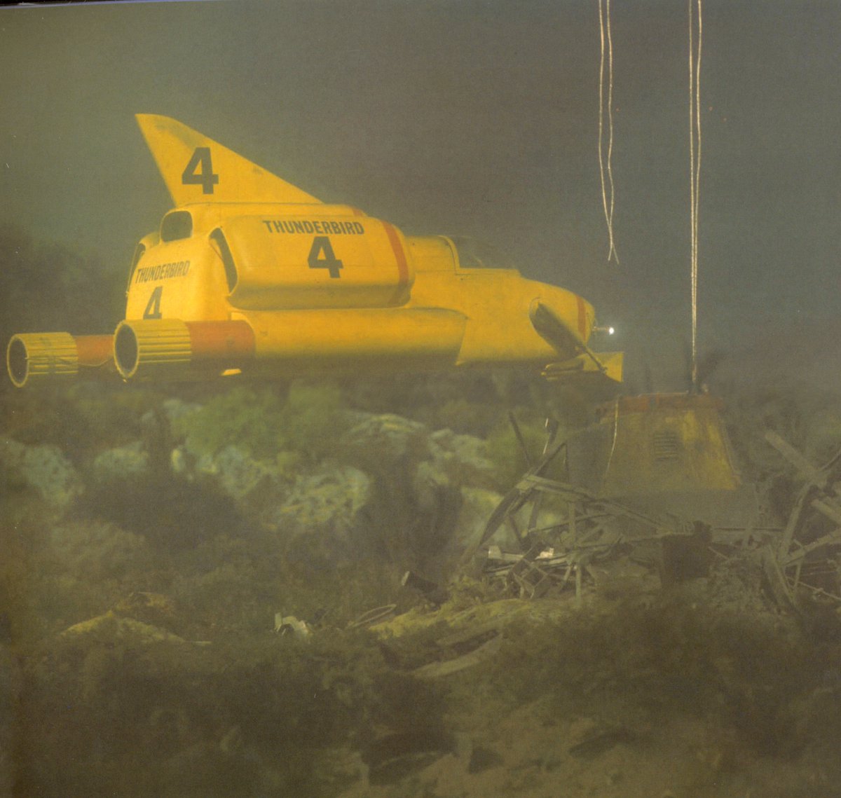 Thunderbirds: The Anniversary Episodes on Twitter: &quot;Thunderbird 4. In the  water. Just... because.… &quot;