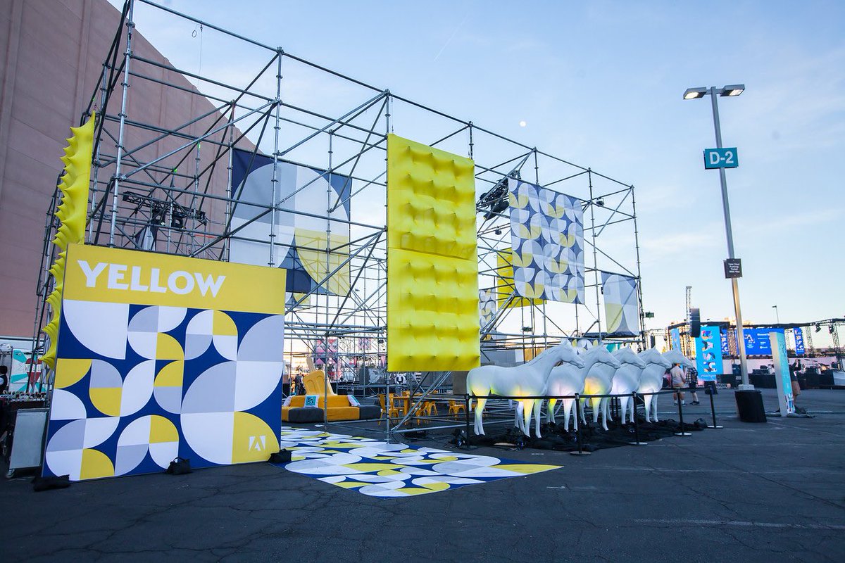 EventLabLLC's tweet image. The Yellow Lounge was another one of our favorites at the Adobe Bash in Las Vegas! More to come from our team and our partners. #staytuned #design #events #vegas