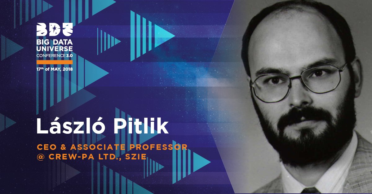 bdu_conf's tweet photo. We proudly announce our newest presenter, László Pitlik!
In his presentation he will give a rational abstract of chained applications. https://t.co/T6KhLmEgbo